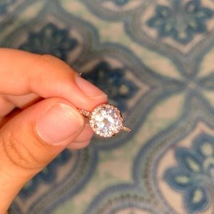 Rose Gold Diamond Ring